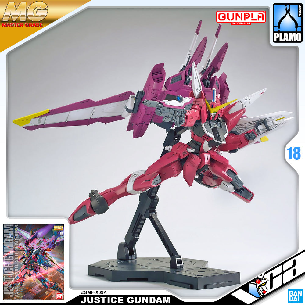 Bandai Gunpla Master Grade 1/100 MG Justice Gundam Plastic Model Toy VCA Singapore
