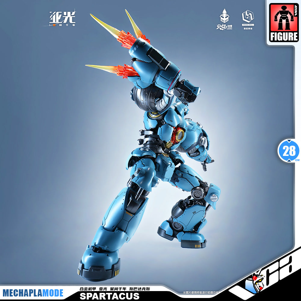 Heatboys 火仔动漫 Spartacus 亚光 Diecast Metal Build Action Figure Toy VCA Gundam Singapore.