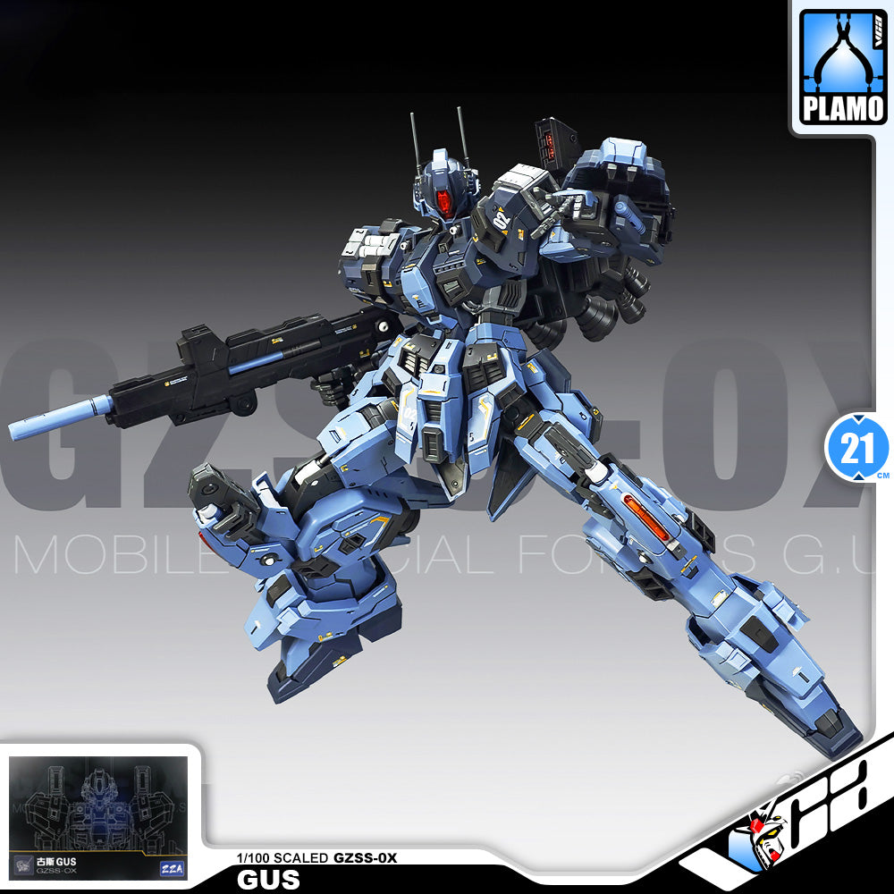 ZZA Studio GZSS-0X Gus 古斯 1/100 Master Grade MG GM Action Figure Toy Kit VCA Gundam Singapore