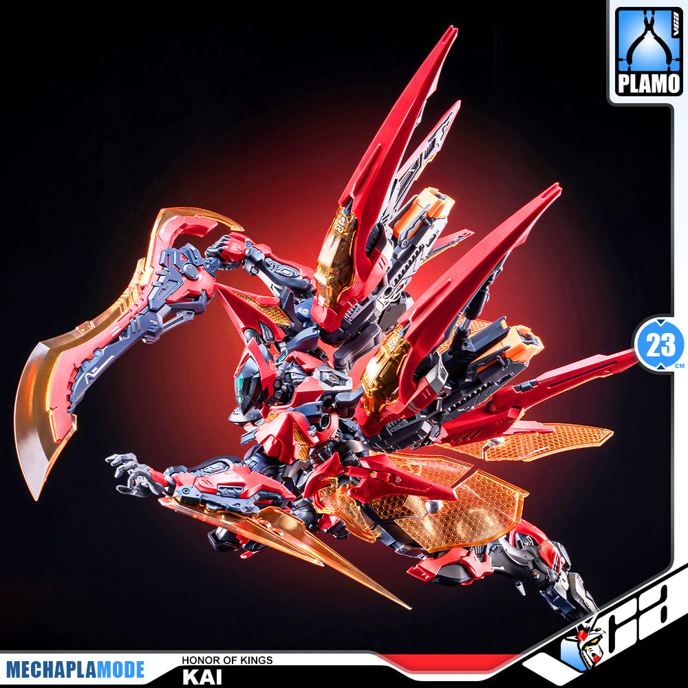 Honor of Kings Animester 大漫匠 Infinite Dimension 无限维度 Kai 铠 - 绛天战甲 Action Figure Model Toy Kit Mechapla VCA Gundam Singapore