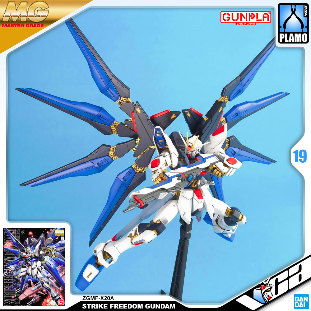 Bandai Gunpla Master Grade 1/100 MG Strike Freedom Gundam Plastic Model Action Toy VCA Singapore