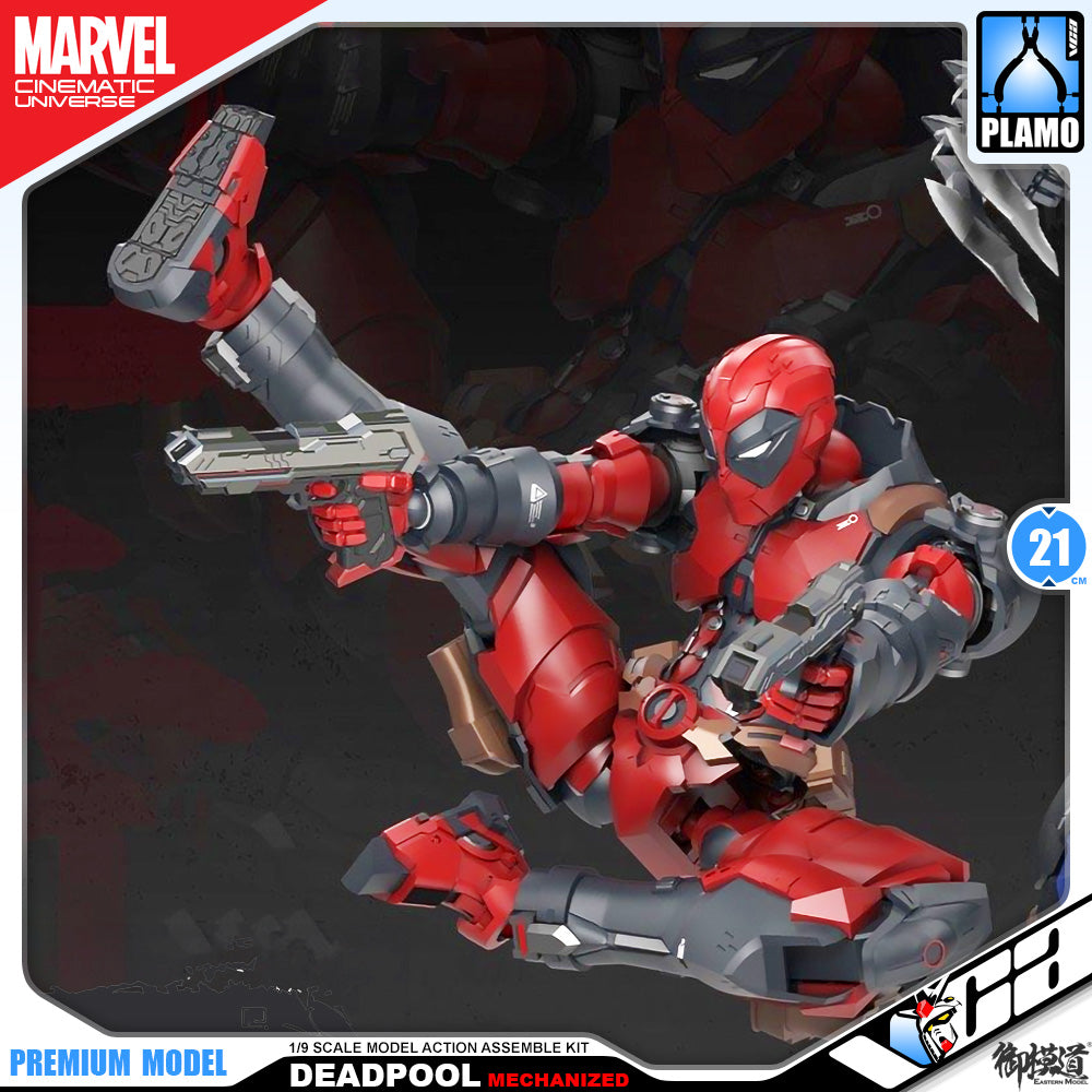 Morstorm Marvel Studio 1/9 Deadpool Mechanized Action Figure Toy Kit VCA Gundam Singapore