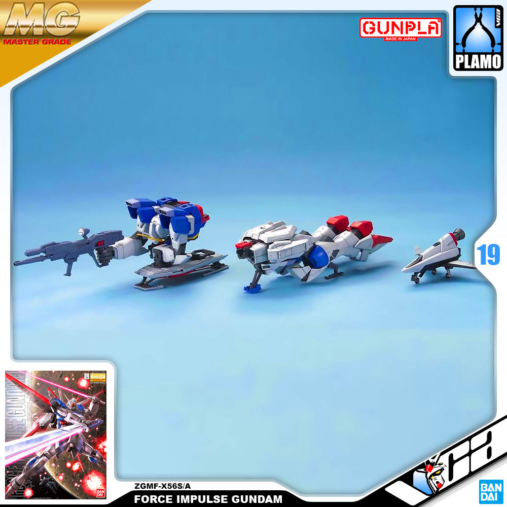 Bandai Gunpla Master Grade 1/100 MG FORCE IMPULSE GUNDAM Plastic Model Toy VCA Singapore