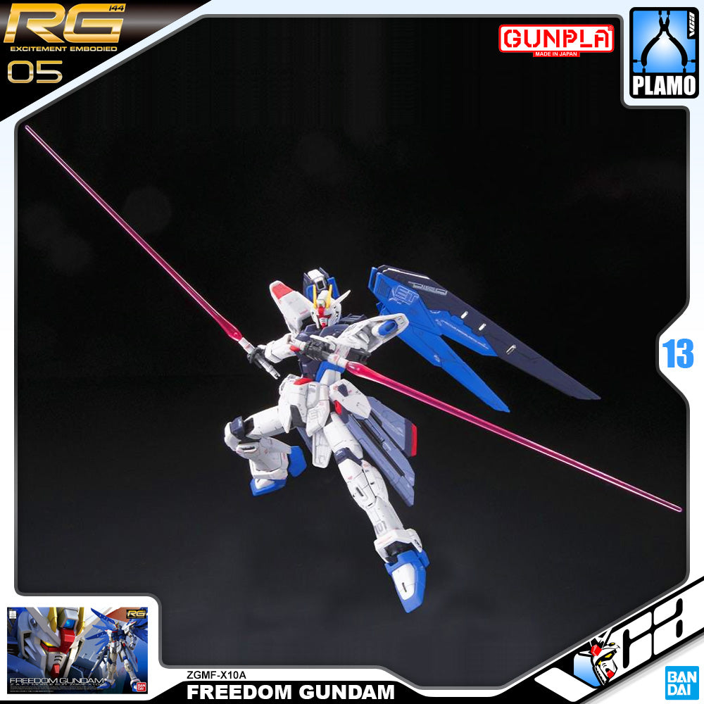 Bandai Real Grade RG ZGMF-X10A FREEDOM GUNDAM VCA Singapore