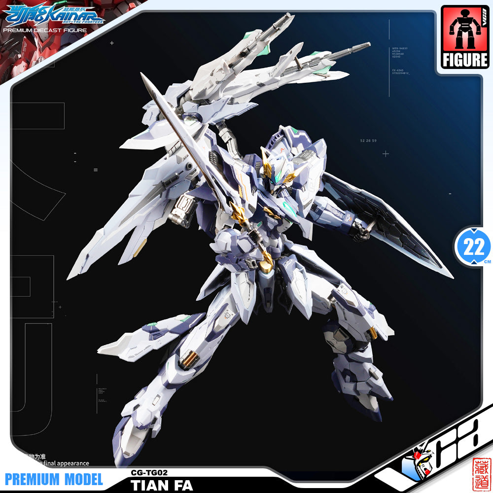 CangDao Zen Of Collectibles 藏道模型 Tian Fa 天罚 Metal Build Structure Action Figure Model Toy VCA Gundam Singapore