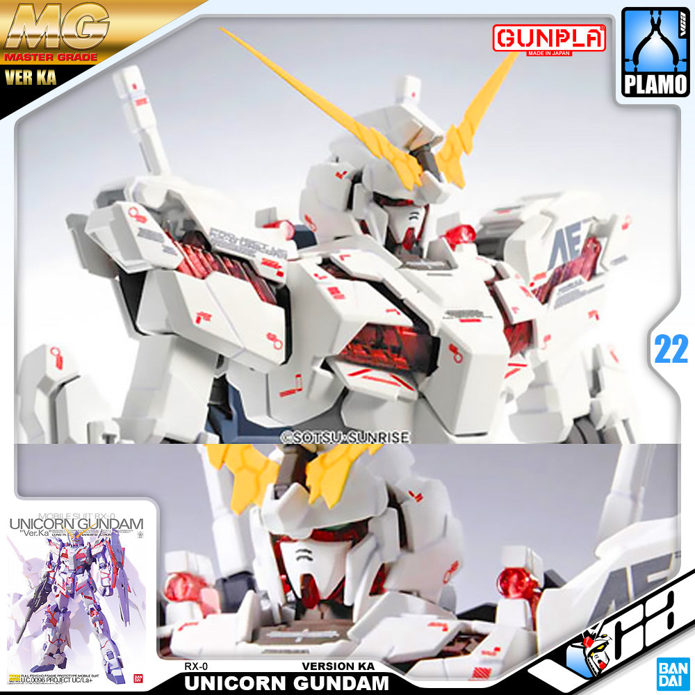 Bandai Gunpla Master Grade 1/100 MG Unicorn Gundam Ver Ka VCA Singapore