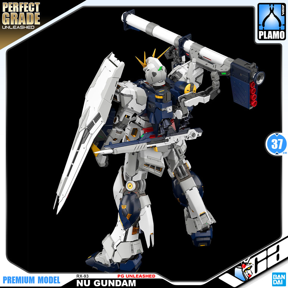 Bandai Gunpla Perfect Grade Unleashed PGU 1/60 PG RX-93 Nu Gundam Action Figure Model Toy Kit VCA Singapore