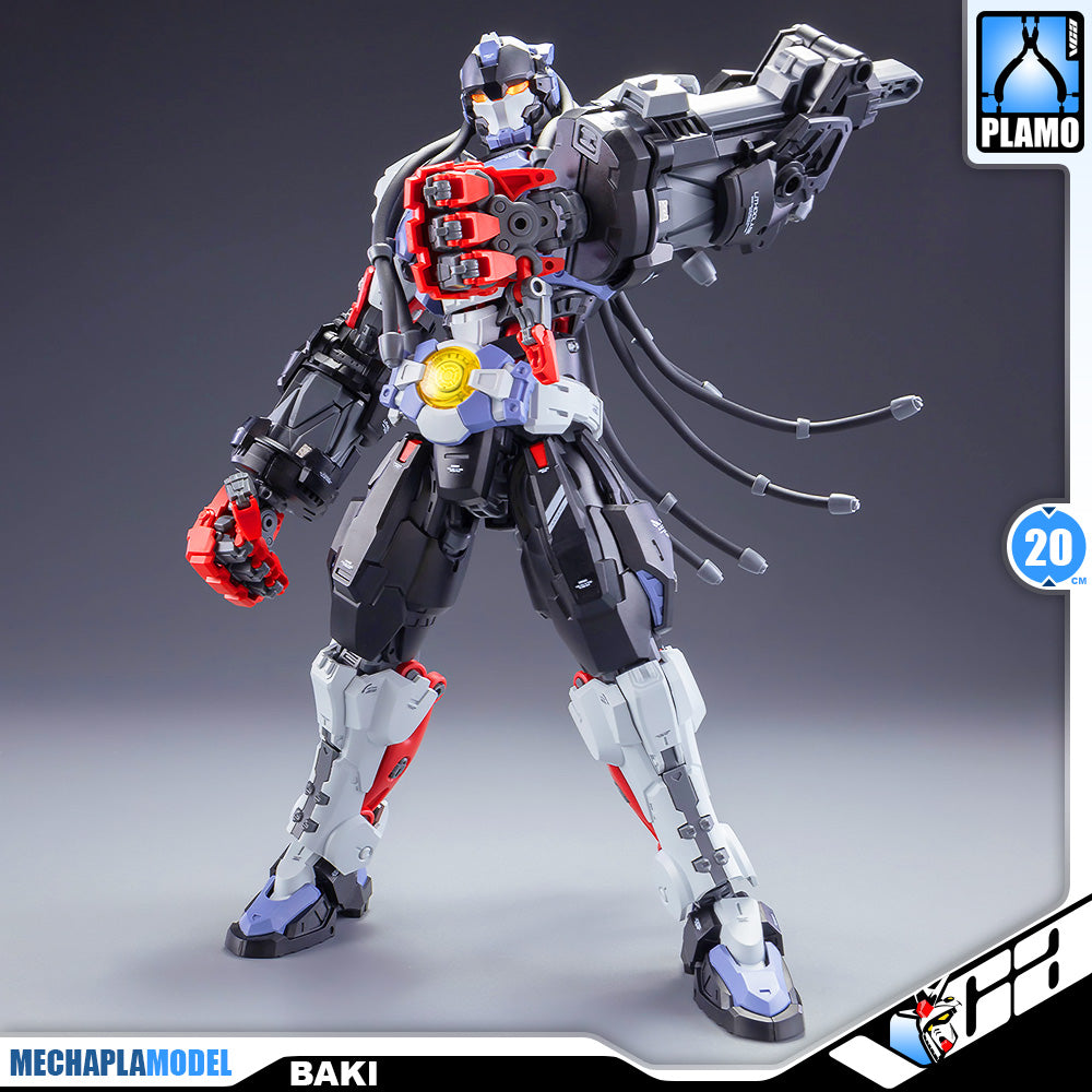 Hemoxian 和模线 拳击手巴奇 Baki Master Grade MG Action Figure Model Toy VCA Gundam Singapore
