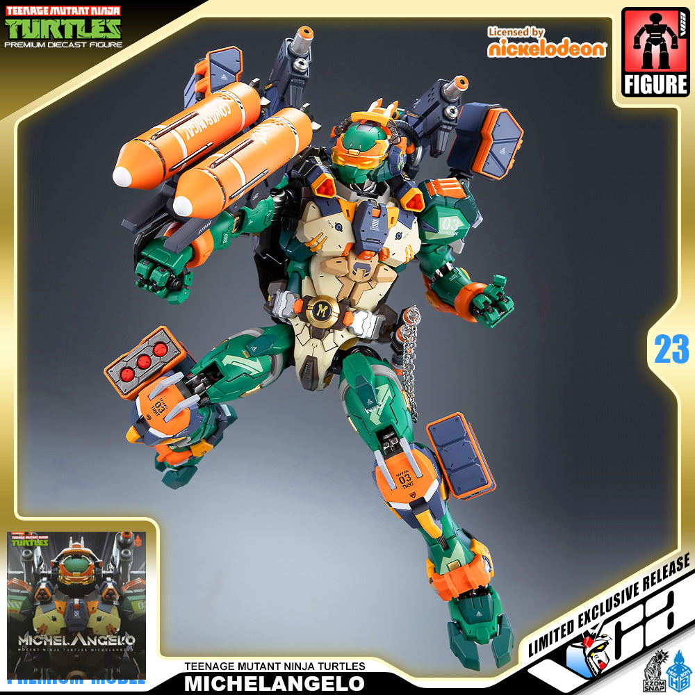 Heat Boys Snap Design Nickelodeon Teenage Mutant Ninja Turtles Michelangelo Mecha VCA Gundam Singapore