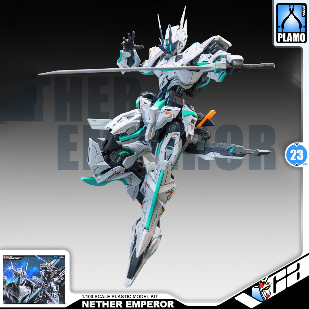SNAA 1/100 Nether Emperor 冥皇 Master Grade MG Action Figure Mecha Plamo Kit VCA Gundam Singapore
