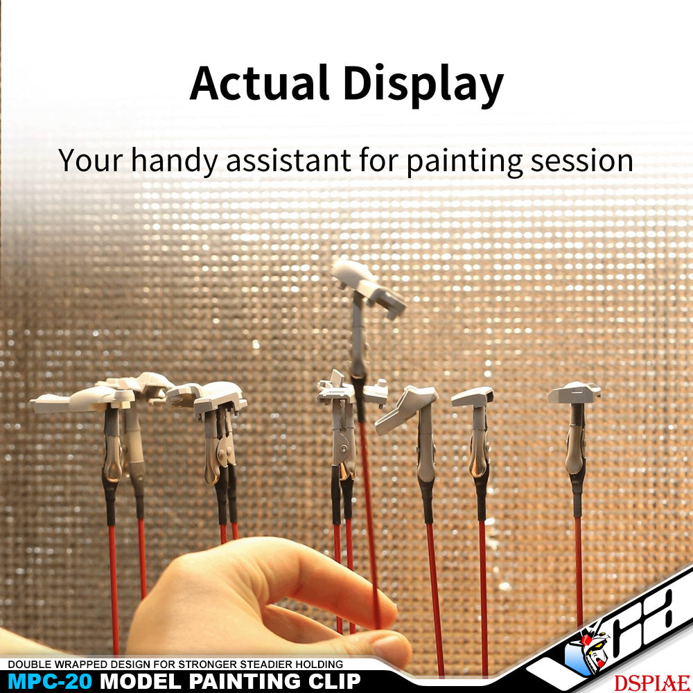 Model Paint Clips Dspiae MPC-20 Model Painting Clips – VCA Gundam Singapore