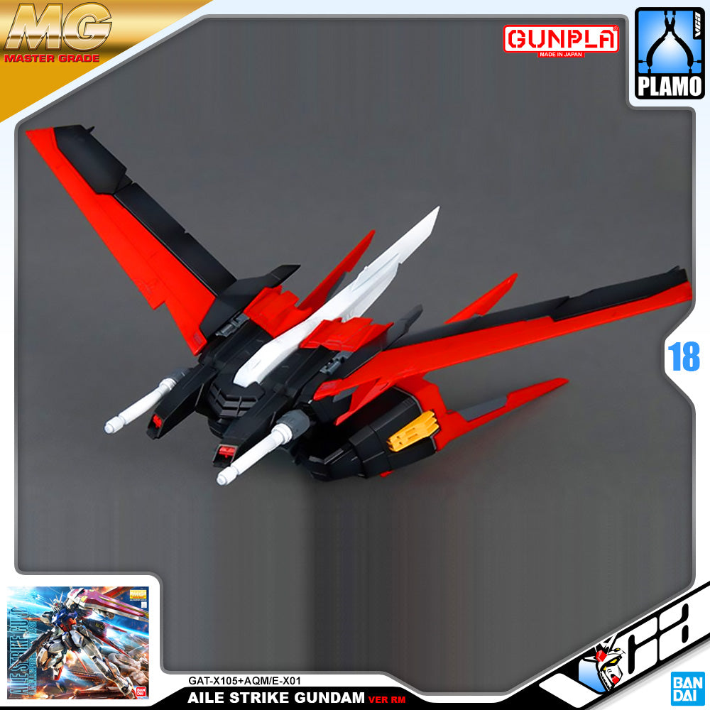 Bandai Gunpla Master Grade 1/100 MG Aile Strike Gundam Plastic Model Action Toy VCA Singapore