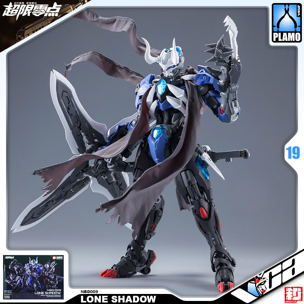 Hemoxian 超限零点 NBD009 Lone Shadow 孤影 Plastic Model Action Toy Kit VCA Gundam Singapore