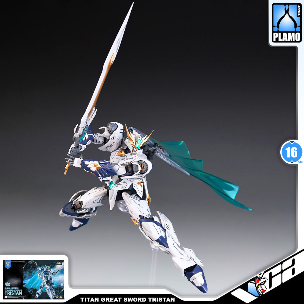 SNAA Titan Greatsword Tristan 特里斯坦 Real Grade RG Plastic Model Action Figure Toy Kit VCA Gundam Singapore