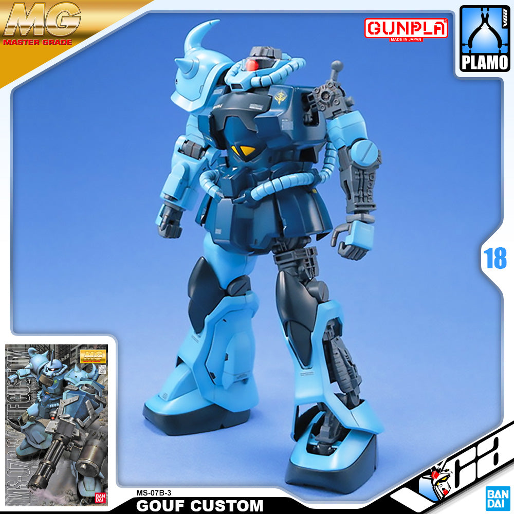 Bandai Gunpla Master Grade 1/100 MG MS-07B-2 Gouf Custom Plastic Action Model Toy VCA Gundam Singapore