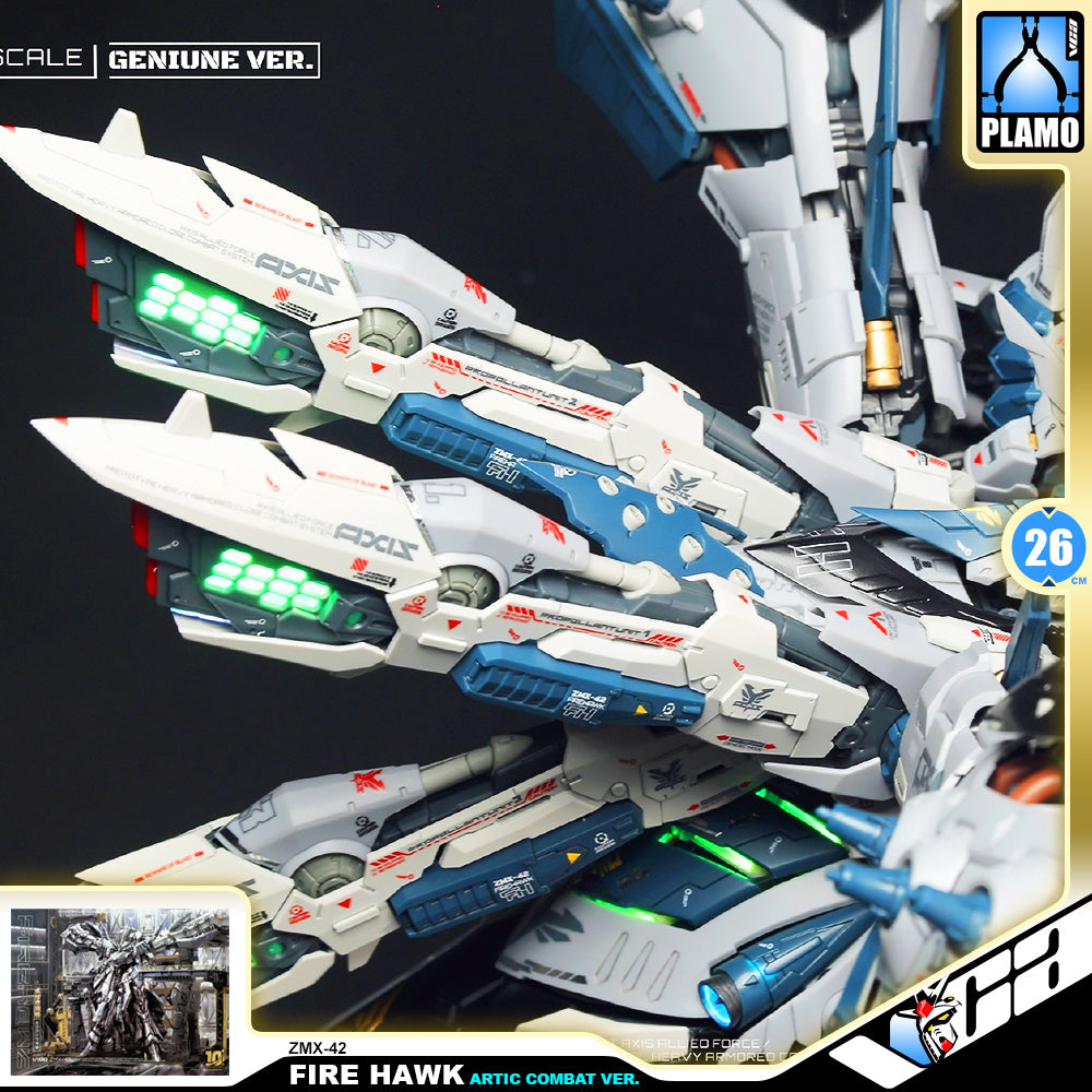 Mechanicore 機甲之城 Fire Hawk Arctic Combat Ver White Nightingale Gundam Master Grade MG Action Figure Model Toy VCA Singapore