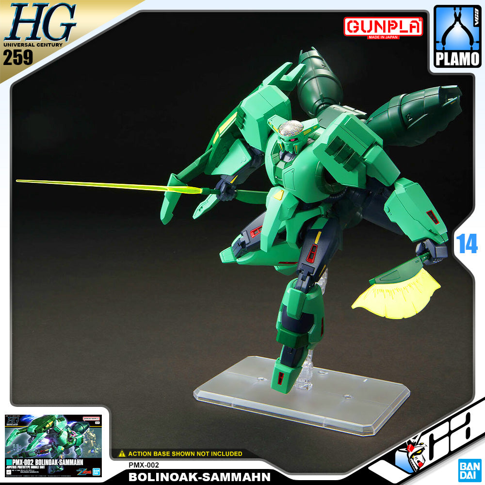 Bandai Gunpla High Grade Universal Century HGUC 1/144 HG Bolinoak-Sammahn Action Figure Model Toy Kit VCA Gundam Singapore