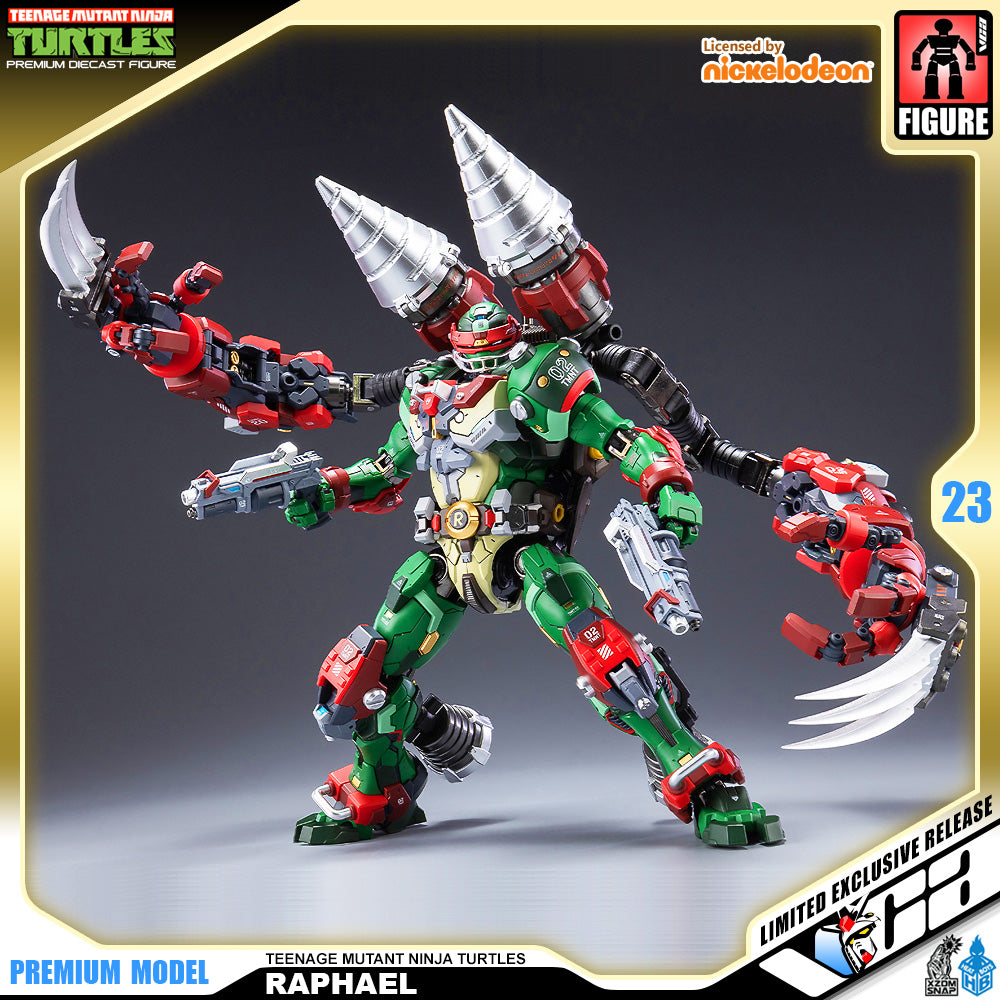 Heat Boys x Snap Design® TMNT RAPHAEL MECHA – VCA Gundam Singapore