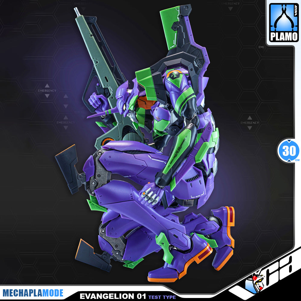 Tron Model-Kits 创模玩 Evangelion Test Type-01 Perfect Grade PG Metal Build Structure Action Figure Toy Kit VCA Gundam Singapore