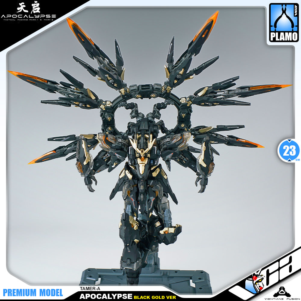 Vientiane Fusion 万象聚变 Apocalypse 天启 Black Gold Ver Metal Build Structure Model Action Figure Kit VCA Gundam Singapore
