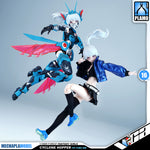Nuke Matrix 核能矩阵 Cyclone Hopper Yip Fung Sim 飓风飞蝗 叶风婵 Mecha Armor Girl Action Figure Toy Kit VCA Gundam Singapore