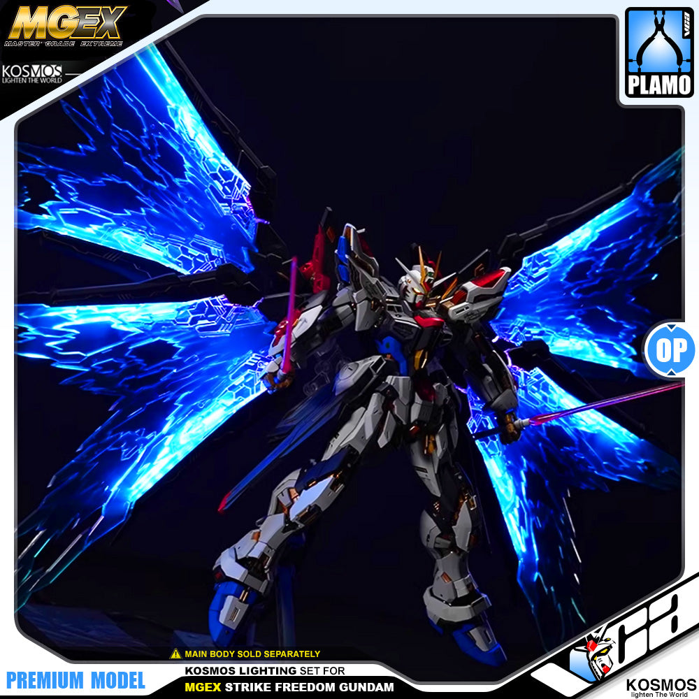 Kosmos Lighting Full System for Bandai MGEX Strike Freedom Gundam Gunpla Model Action Toy Kit VCA Singapore