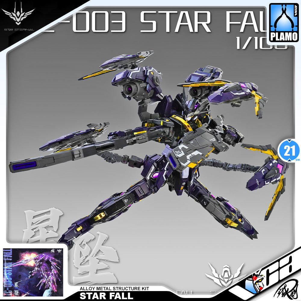 Iron Toy 铁创模型 Star Fall 星坠 Metal Build Structure Master Grade MG Action Figure Toy Kit VCA Gundam Singapore