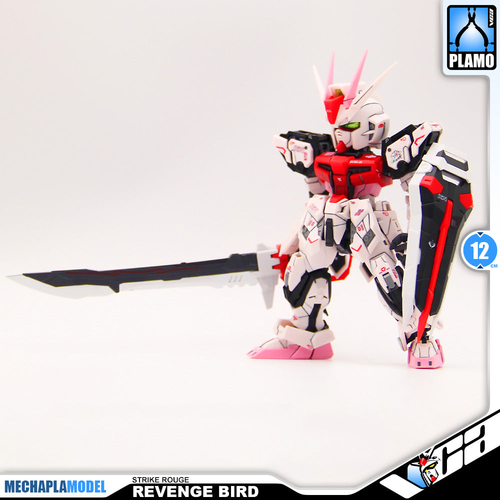 俺猪二师弟 Revenge Bird Strike Rouge 复仇鸟 MGSD Master Grade SD Plastic Model Action Figure Toy Kit VCA Gundam Singapore