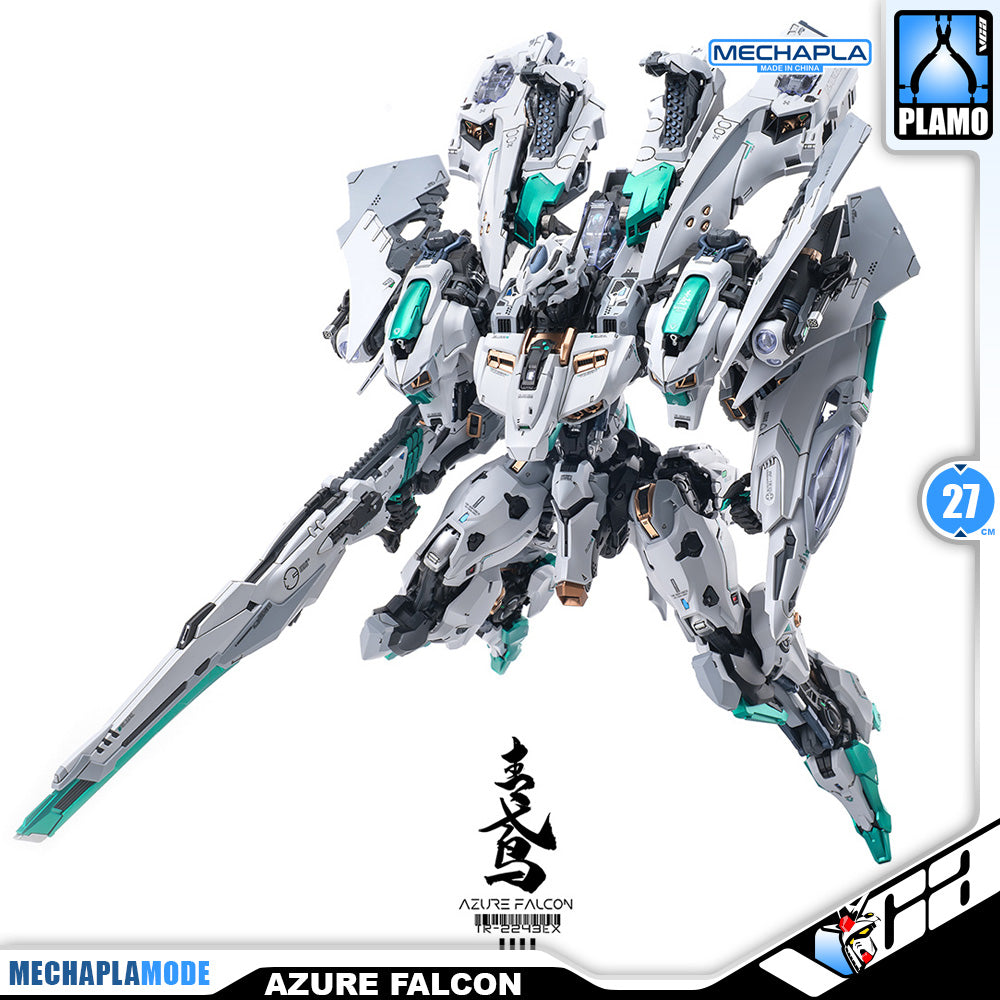 INERA无限系 Azure Falcon 青鸢 Metal Build Structure Transformer Action Figure Model Toy Kit VCA Gundam Singapore