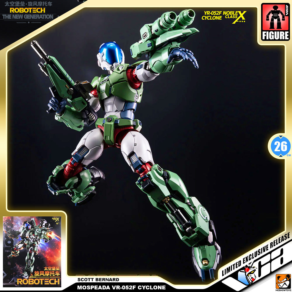 Moshow Robotech Mospeda YR-052F Cyclone By Stick Scott Bernard Metal Build Structure Action Figure VCA Gundam Singapore