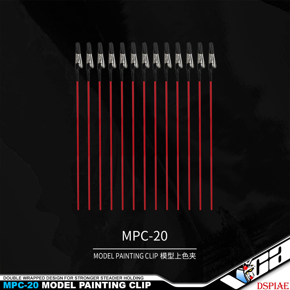 Model Paint Clips Dspiae MPC-20 Model Painting Clips – VCA Gundam Singapore