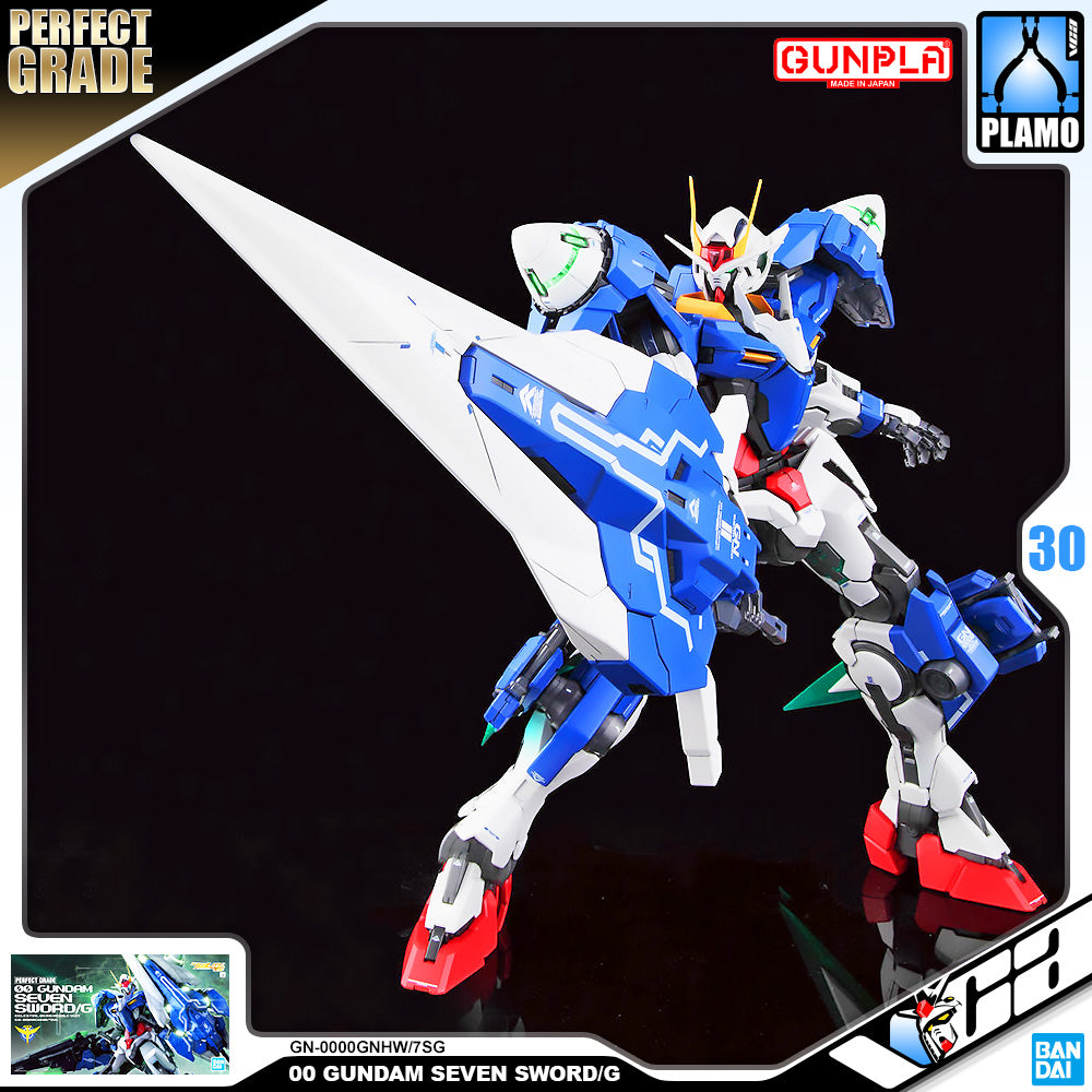 Bandai Gunpla Perfect Grade 1/60 PG 00 Gundam Seven Sword/G Plastic Model Action Toy VCA Singapore