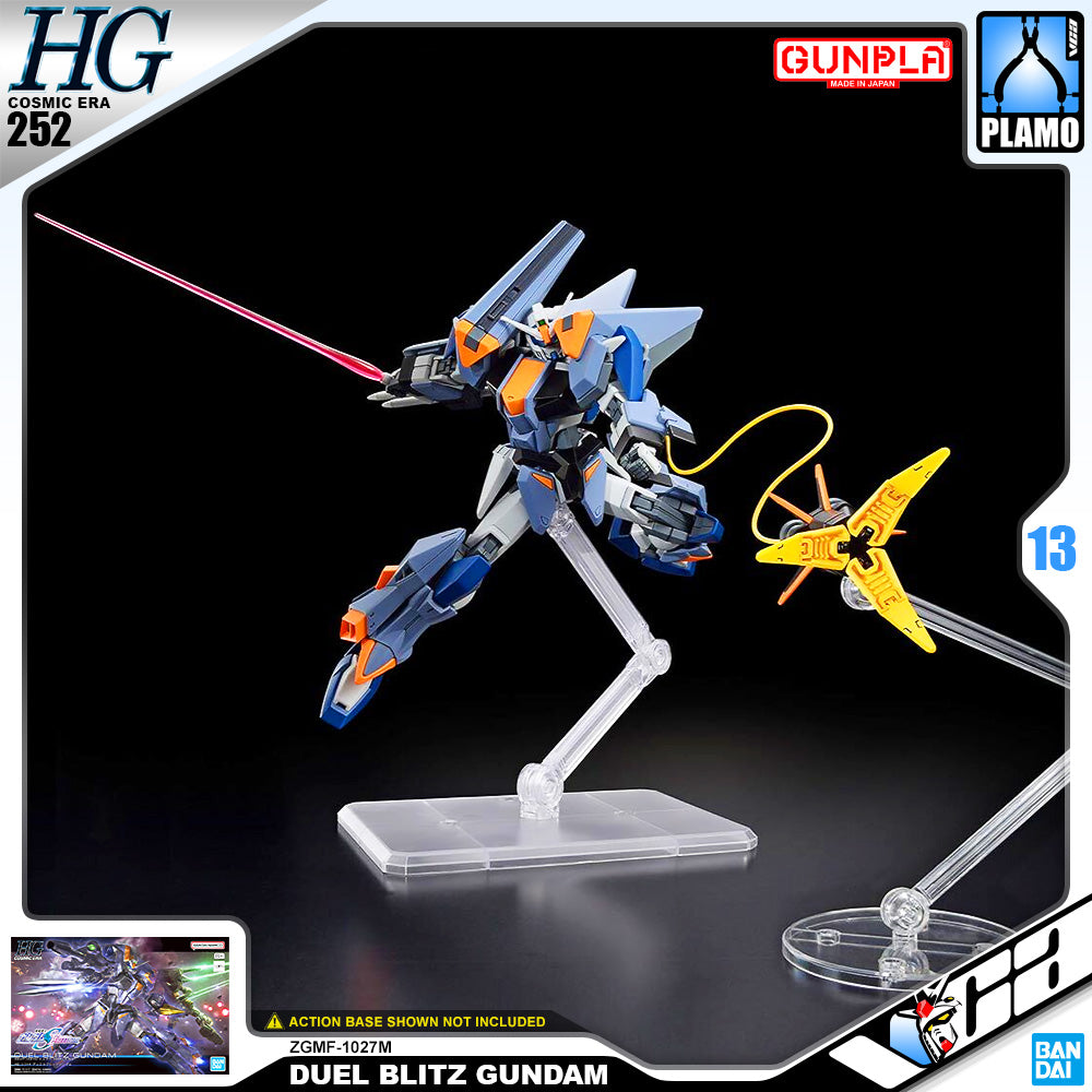 Bandai Gunpla High Grade Cosmic Era HG Duel Blitz Gundam Plastic Model Action Figure Toy VCA Singapore