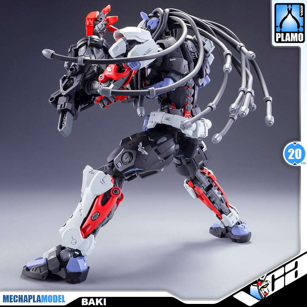 Hemoxian 和模线 拳击手巴奇 Baki Master Grade MG Action Figure Model Toy VCA Gundam Singapore