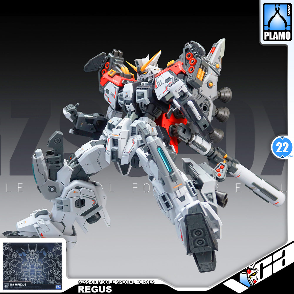 ZZA Regus 雷古斯 Action Figure Model Toy Mechapla Kit VCA Gundam Singapore