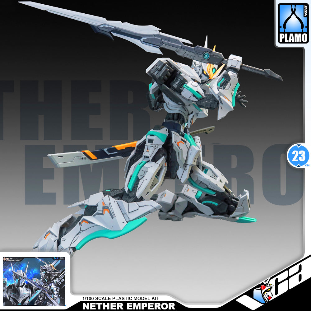 SNAA 1/100 Nether Emperor 冥皇 Master Grade MG Action Figure Mecha Plamo Kit VCA Gundam Singapore