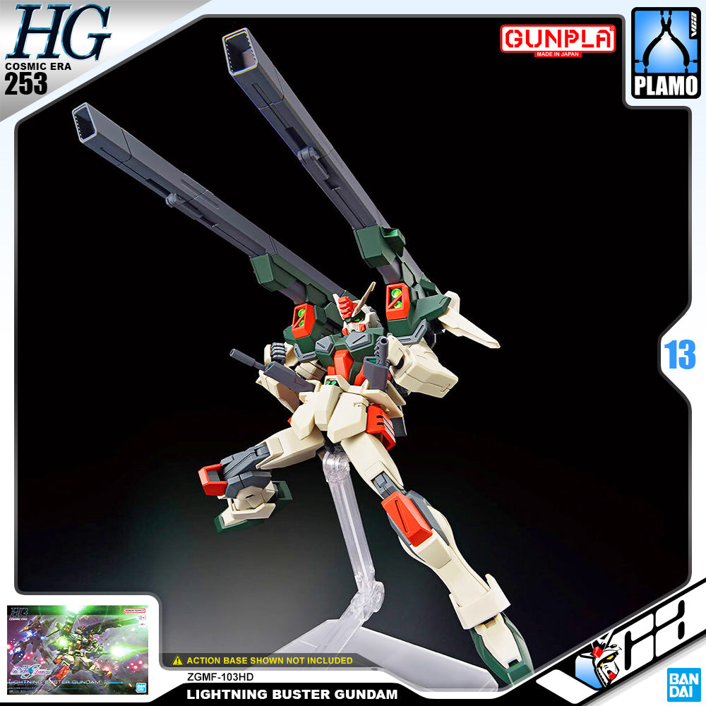 Bandai High Grade Cosmic Era HGCE HG Lightning Buster Gundam Action Figure Model Toy Kit VCA Singapore