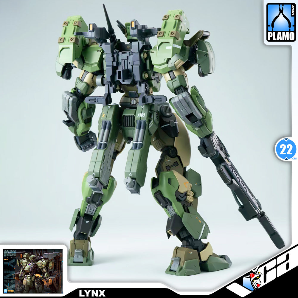 Min Jiang 铭匠传模型 1/100 Lynx 猞猁 Master Grade MG Plastic Model Action Figure Toy Kit VCA Gundam Singapore