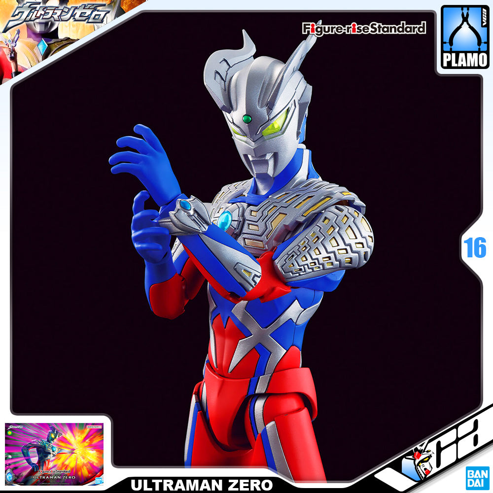 Bandai Figure-Rise Standard Ultraman Zero Plastic Model Action Toy Kit VCA Gundam Singapore