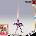 Premium Bandai Tamashii Nations Metal Build Trans-Am Raiser Full Particle Ver. Action Figure Toy VCA Gundam Singapore