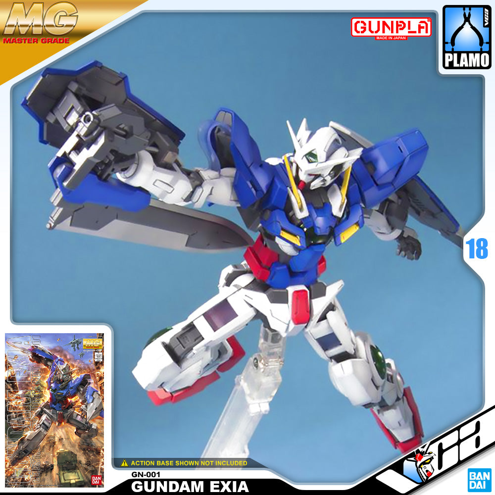 Bandai Gunpla Master Grade MG 1/100 GN-001 Gundam Exia Action Figure Model Toy VCA Singapore
