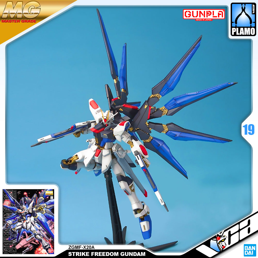 Bandai Gunpla Master Grade 1/100 MG Strike Freedom Gundam Plastic Model Action Toy VCA Singapore