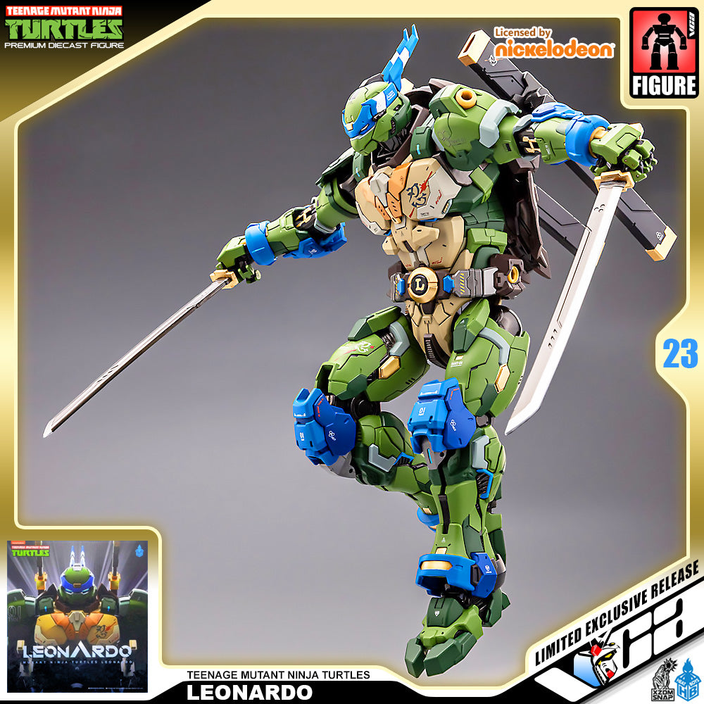 Heat Boys x Snap Design Teenage Mutant Ninja Turtles LEONARDO MECHA