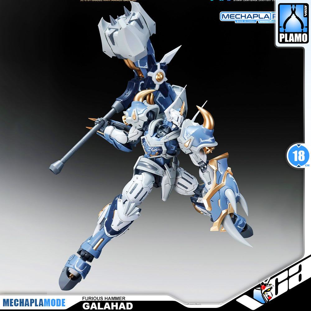 SNAA The Round Table Knights Furious Warhammer Galahad Action Figure Model Toy Kit Real Grade RG VCA Gundam Singapore