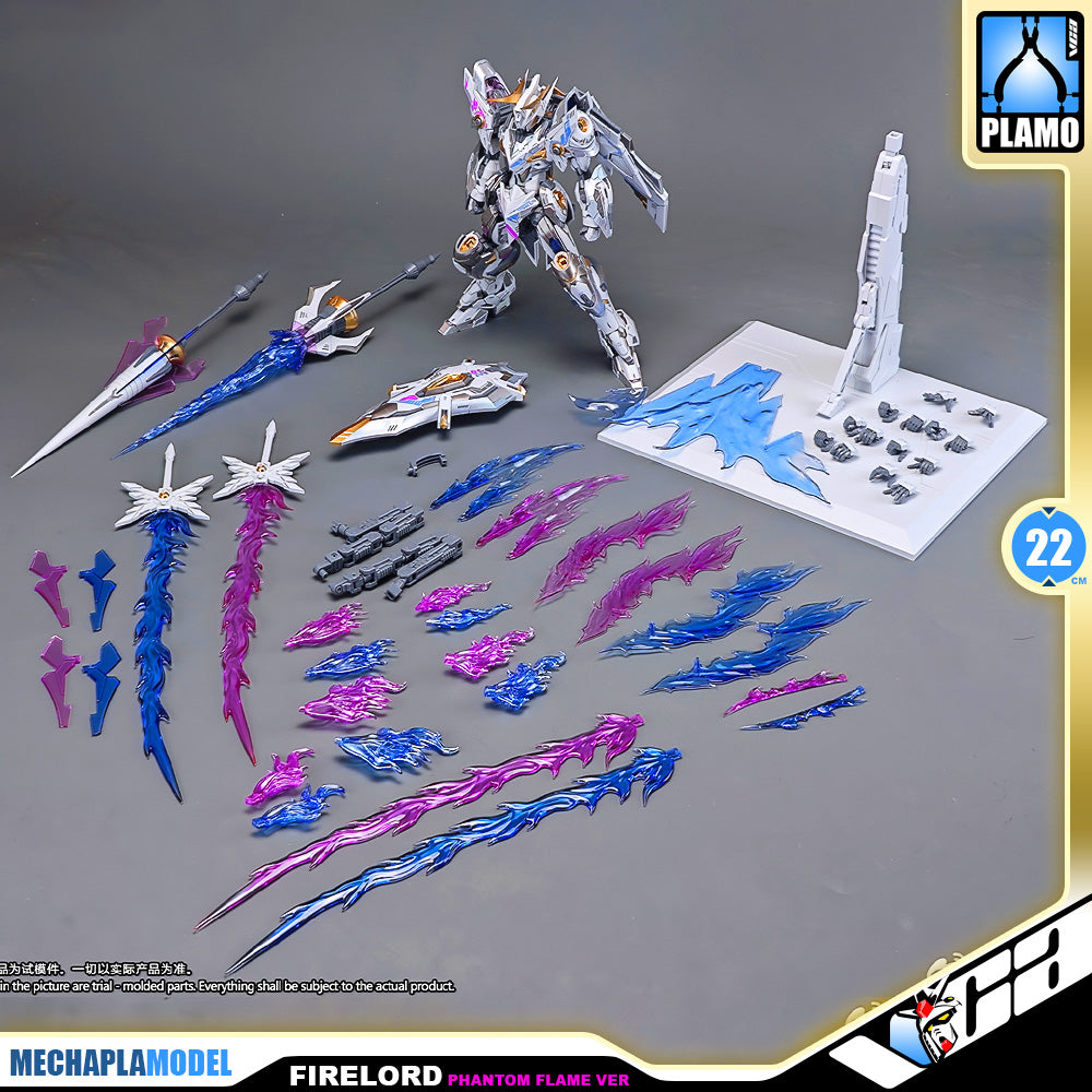 SNAA YR-04 Firelord Ver. Phantom Flame 焱皇 Ver.幻炎之魂 Master Grade MG 1/100 Plastic Model Action Figure Toy Master Grade MG Kit VCA Gundam Mecha Singapore
