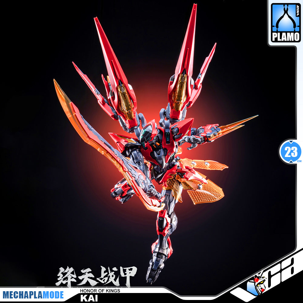 Honor of Kings Animester 大漫匠 Infinite Dimension 无限维度 Kai 铠 - 绛天战甲 Action Figure Model Toy Kit Mechapla VCA Gundam Singapore