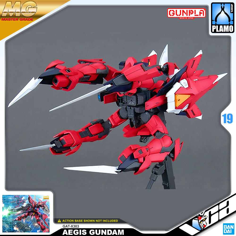 Bandai Gunpla Master Grade 1/100 MG Aegia Gundam Plastic Model Action Toy VCA Singapore