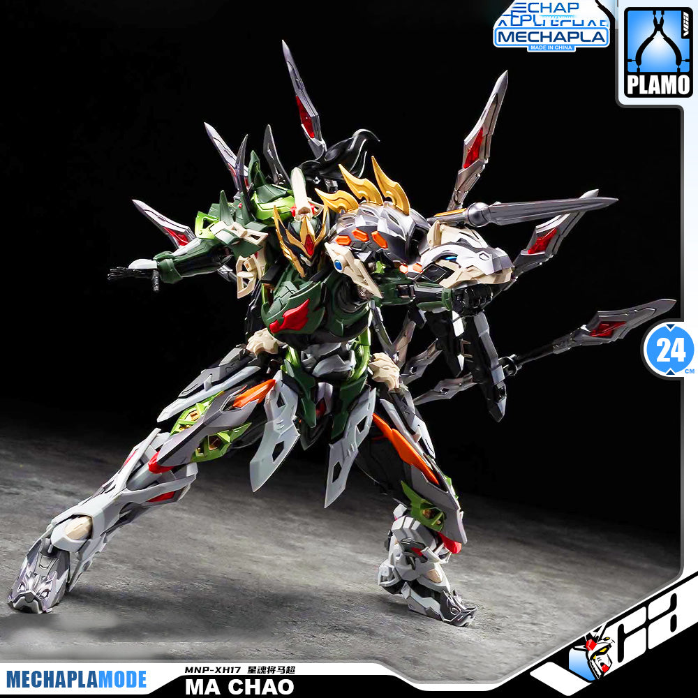 Motor Nuclear 摩动核 MNP-XH17 Ma Chao 星魂将马超 Metal Build Structure Action Figure Model Toy Kit VCA Gundam Singapore