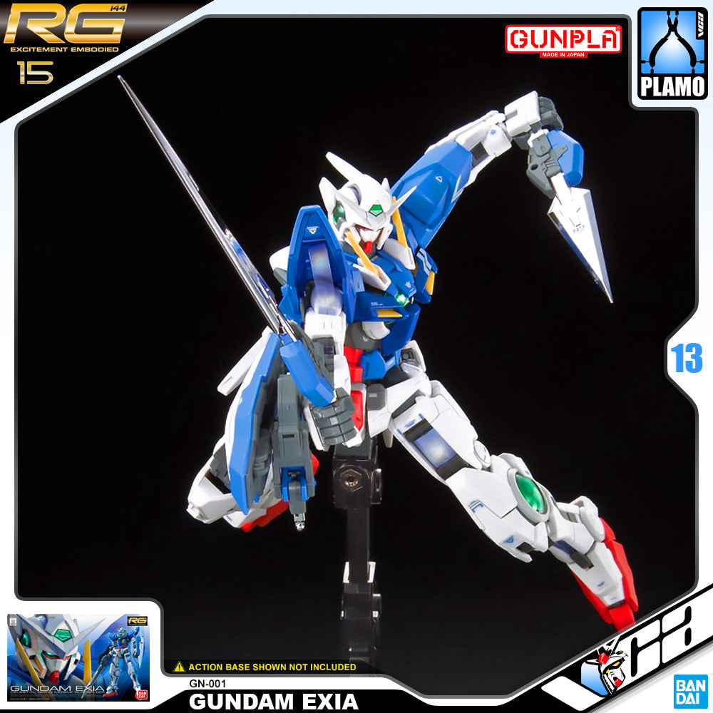 Bandai Gunpla Real Grade 1/144 RG GN-001 GUNDAM EXIA Model Toy VCA Singapore