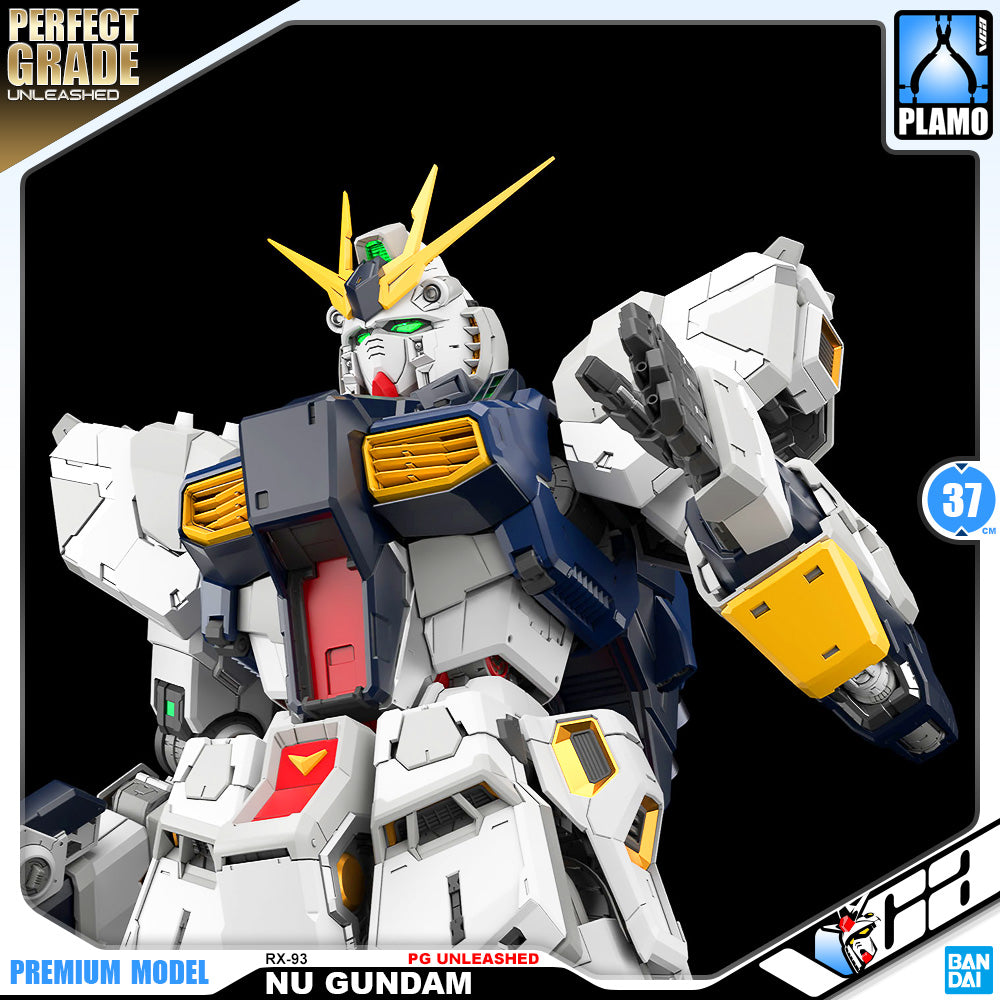 Bandai Gunpla Perfect Grade Unleashed PGU 1/60 PG RX-93 Nu Gundam Action Figure Model Toy Kit VCA Singapore